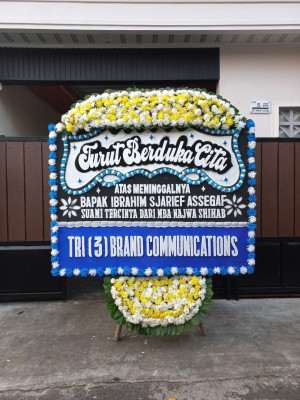 Papan Bunga Duka di Sawa Erma